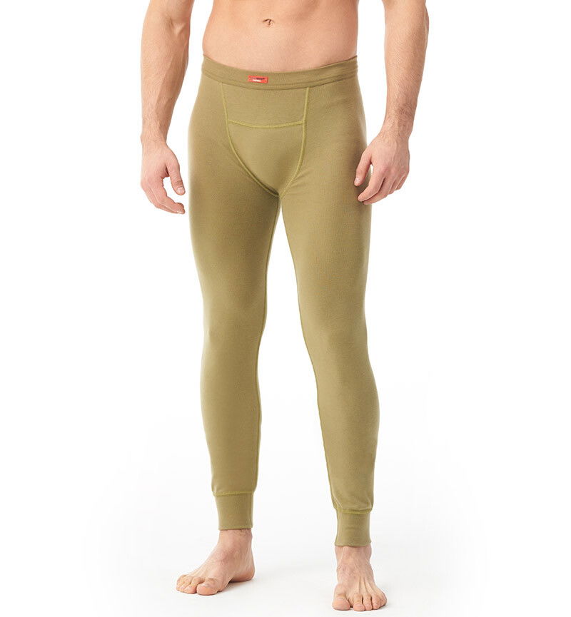 Blackspade - Blackspade 9262 Thermal Men's Underwear - Bottom Sax Beıge