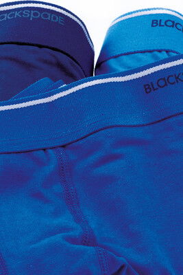 Blackspade 9670 3'Lü Erkek Boxer Mavi - Thumbnail