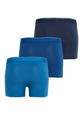 Blackspade 9670 3'Lü Erkek Boxer Mavi - Thumbnail