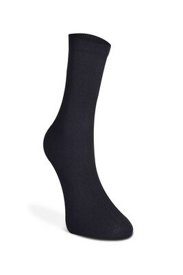 Çekmece 12'Li Erkek Lüx Dikişsiz Çorap Siyah - Thumbnail