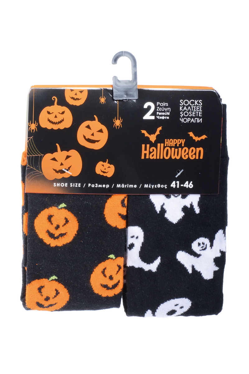 Çekmece 2-pack Halloween Unisex Socks Multi-Color