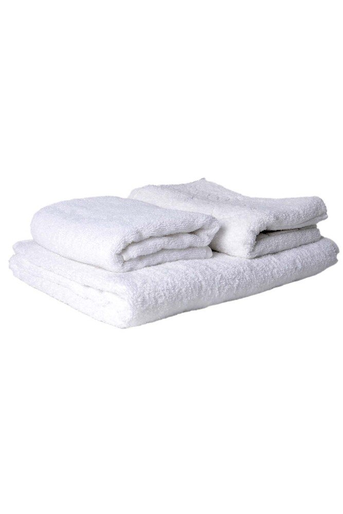 Çekmece - Çekmece 3-pack Bathroom Towel Set White