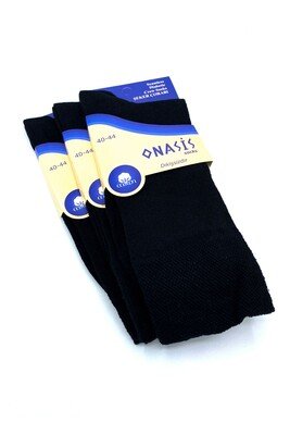 Onasis 3′lü Erkek Diyabetik Şeker Çorabı Çok Renkli - Thumbnail
