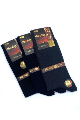 Dündar Plus 3'lü Violoft Termal Çorap Çok Renkli - Thumbnail