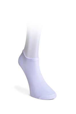 Ekonomık 6'lı Unisex Görünmez Çorap Çok Renkli - Thumbnail
