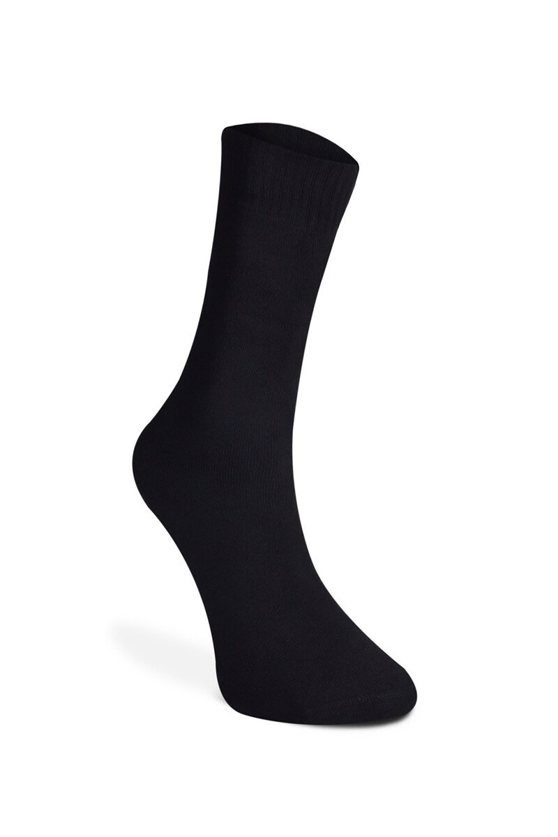Gönültaş 4'lü Termal Çorap Siyah