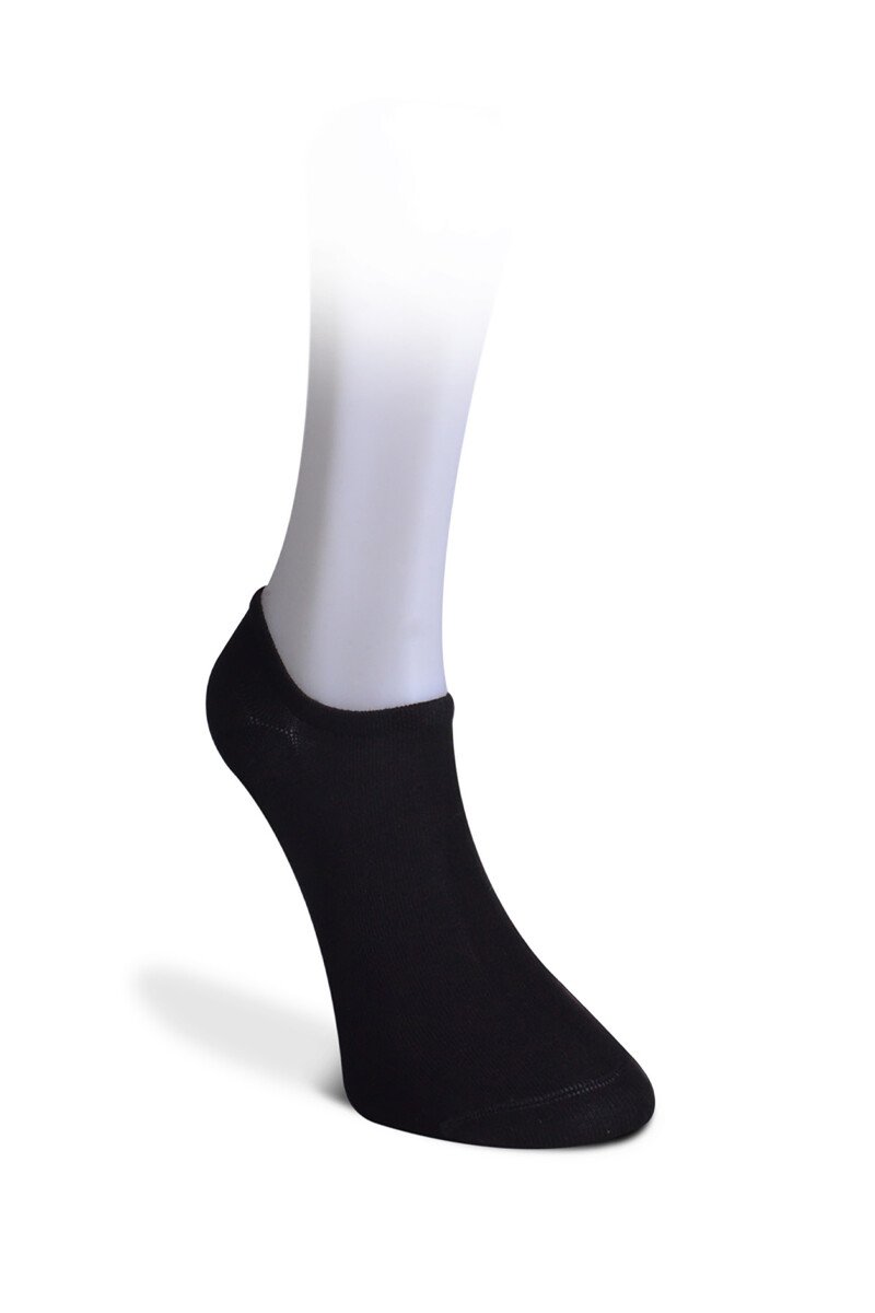 Gönültaş 6'lı Sneaker Görünmez Çorap Siyah