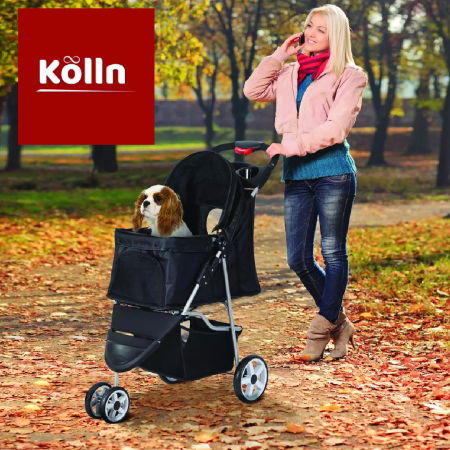 Kölln Katlanabilir Araba SİYAH - Thumbnail