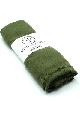 Kaşmir - ModaKaşmir Bambu Kraş Şal Çağla Yeşili