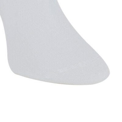 Solonine Premium 5'li Unisex Görünmez Renkli Çorap Beyaz - Thumbnail