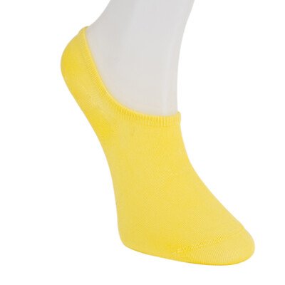 Solonine Premium 5'li Unisex Görünmez Renkli Çorap Rainbow - Thumbnail
