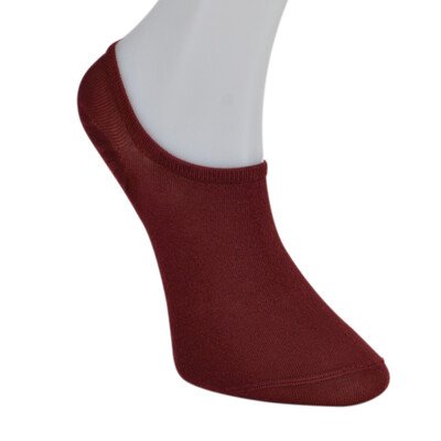 Solonine Premium 5'li Unisex Görünmez Renkli Çorap Rose - Thumbnail