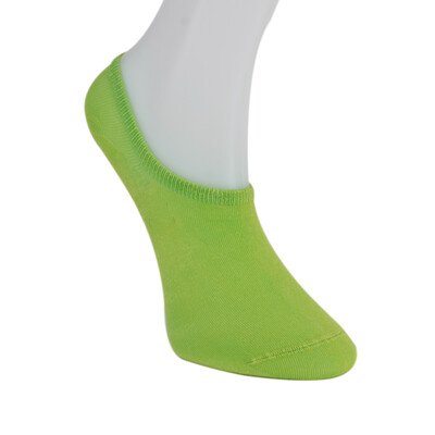Solonine Premium 5'li Unisex Görünmez Renkli Çorap Yasmin - Thumbnail