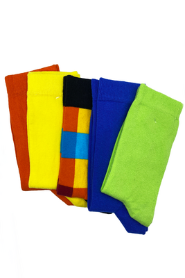 Solonine Premium 5li Unisex Renkli Çorap Active - Thumbnail