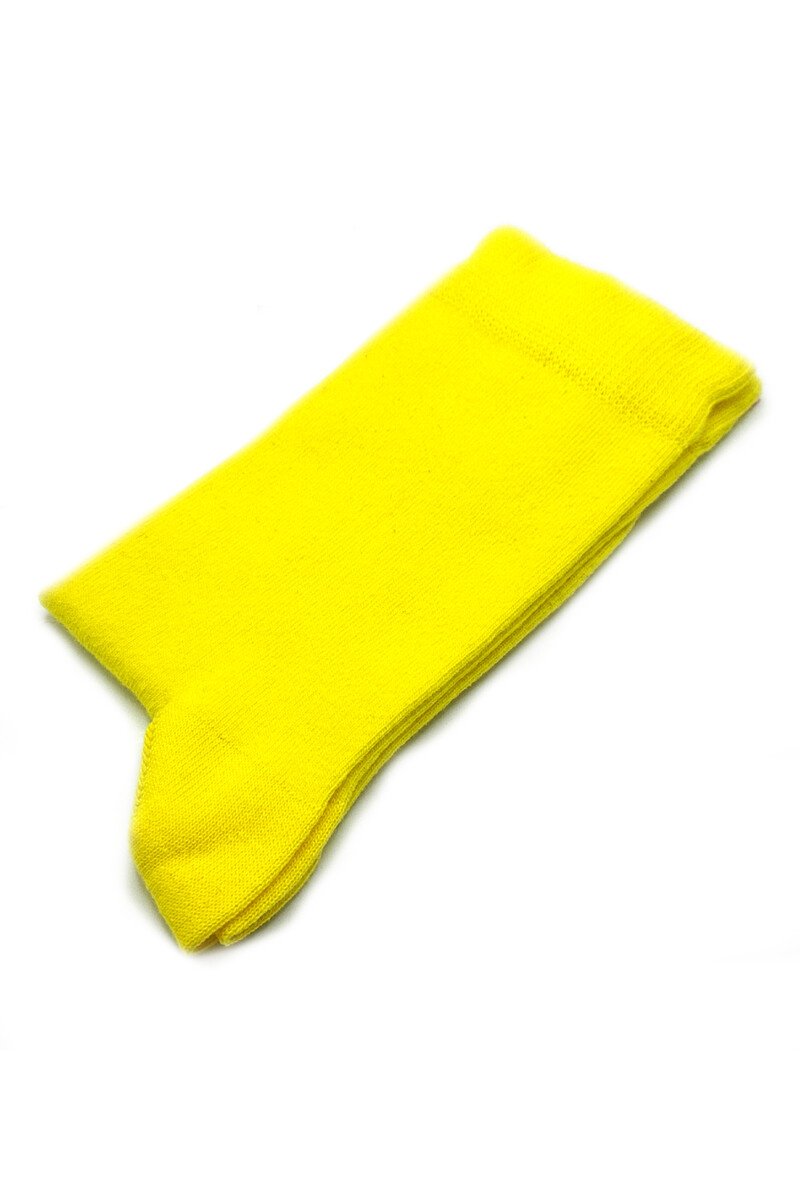 Solonine Premium Unisex Çorap Sarı