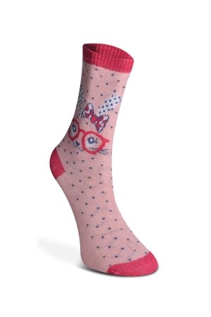 Vakre 12′li Kız Çocuk Çorap Çok Renkli - Thumbnail